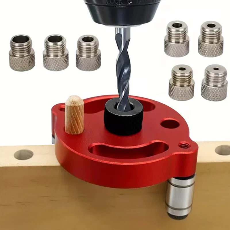 Drill Guide Self-Centering Aluminum & Hardened Steel Bushings