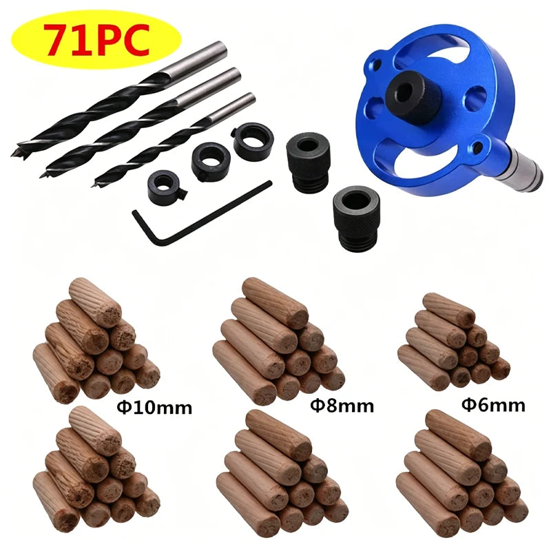 Drill Guide Self-Centering Aluminum & Hardened Steel Bushings