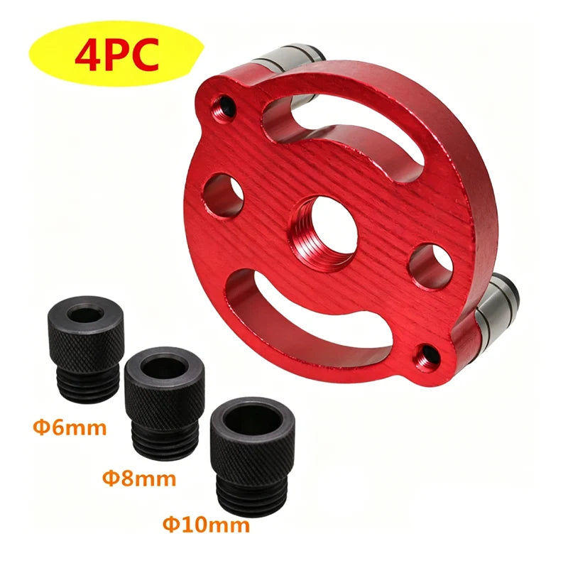 Drill Guide Self-Centering Aluminum & Hardened Steel Bushings