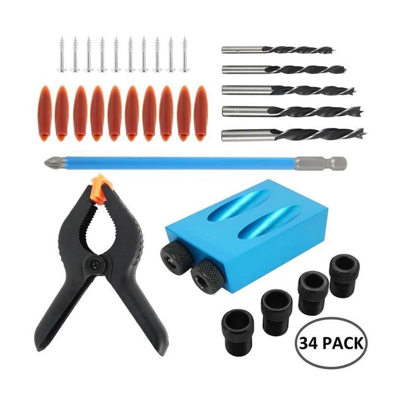 Drill Jig 15° Angle Aluminum Alloy