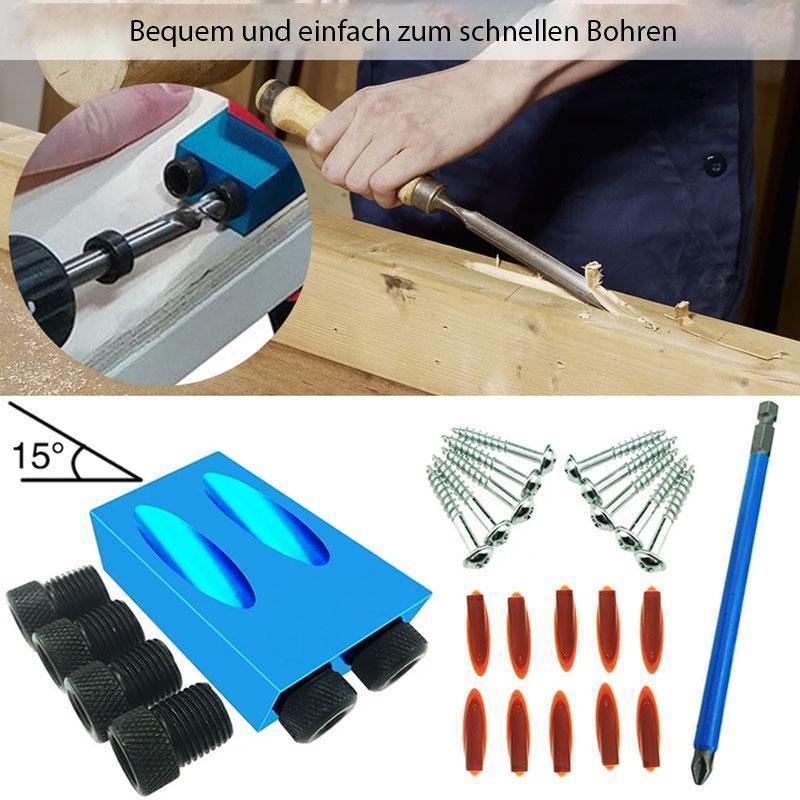Drill Jig 15° Angle Aluminum Alloy