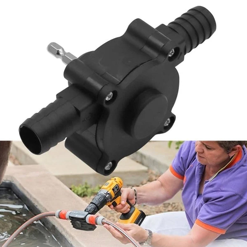 Drill Pump Self-Priming 20–30 L/min Standard Drill Compatible