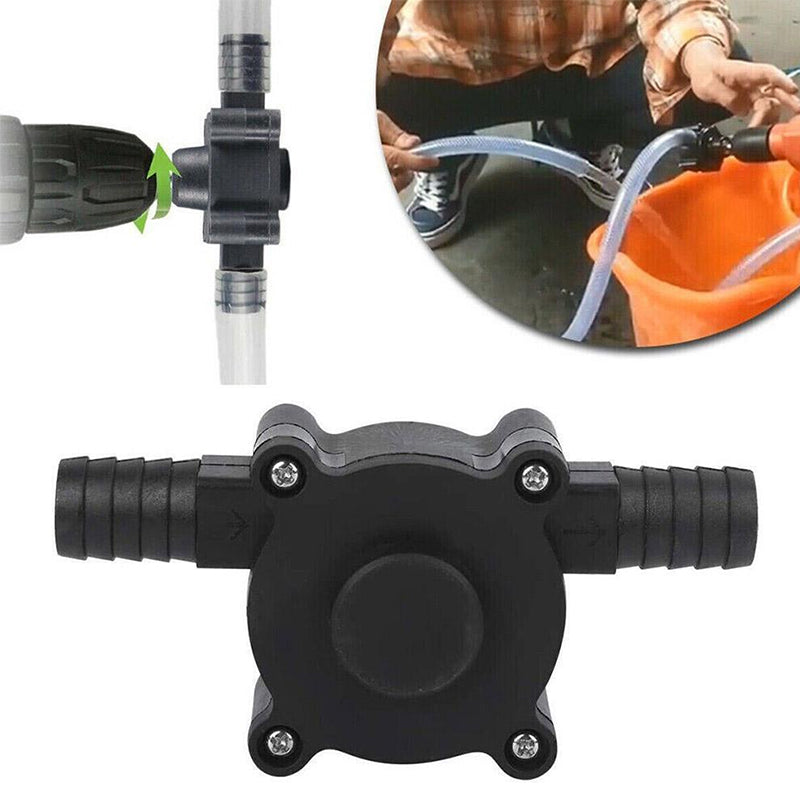 Drill Pump Self-Priming 20–30 L/min Standard Drill Compatible