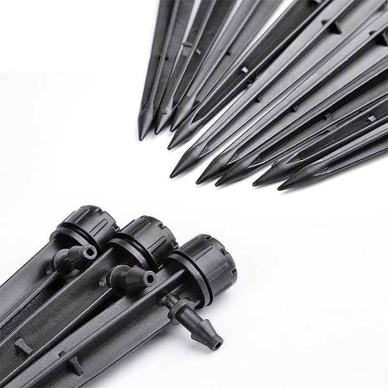 Drip Irrigation Kit 50-Piece Adjustable 360-Degree Nozzles Tool-Free Installation