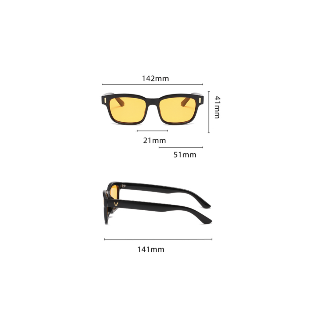 Driving Glasses Glare-Reducing Contrast Lenses UV400 Protection