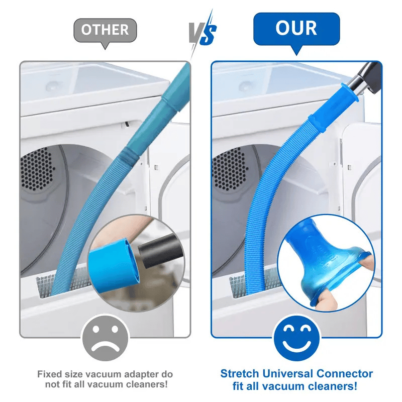 Dryer Lint Removal Tool Flexible Extendable Reusable