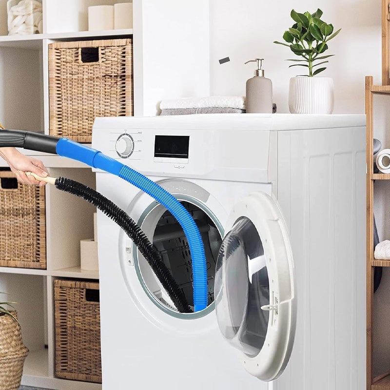 Dryer Vent Brush Flexible Long Universal Vacuum Adapter
