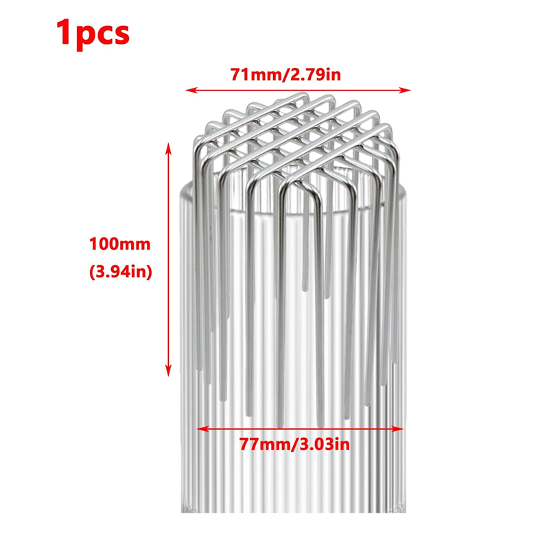 Dryer Vent Cover 304 Stainless Steel Fine Square Grille