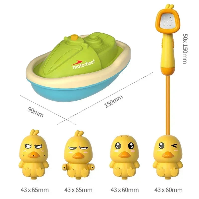 Duck Bath Toy Automatic Water Circulation ABS Plastic