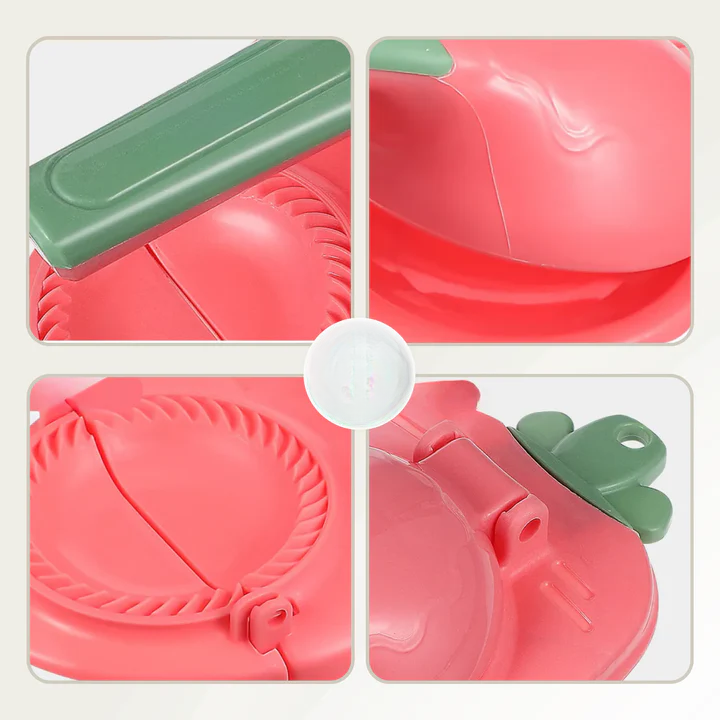 Dumpling Maker 2-In-1 Press & Seal Ergonomic Handle
