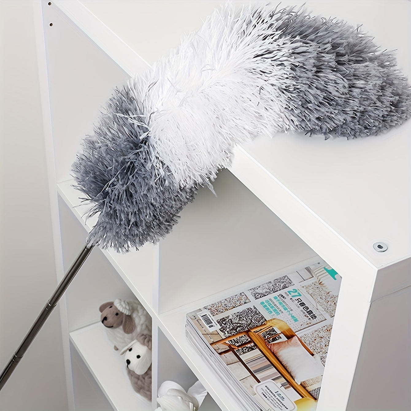 Duster Extendable 55 In Flexible Microfiber Washable & Reusable
