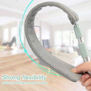 Duster Telescopic Stainless Steel Handle Removable Microfiber Cover