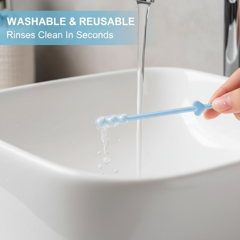 Ear Cleaners Reusable Sticky Tip Small & Large