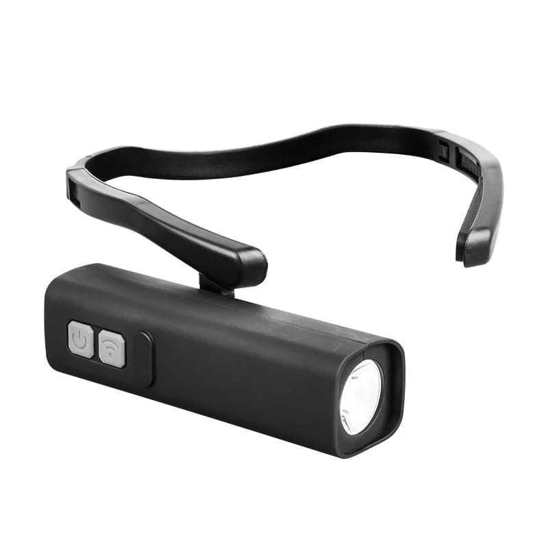 Ear Hook Headlamp Gesture Control LED USB-C Rechargeable