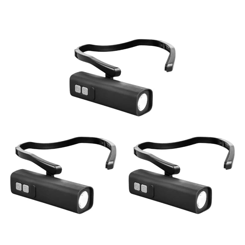 Ear Hook Headlamp Gesture Control LED USB-C Rechargeable