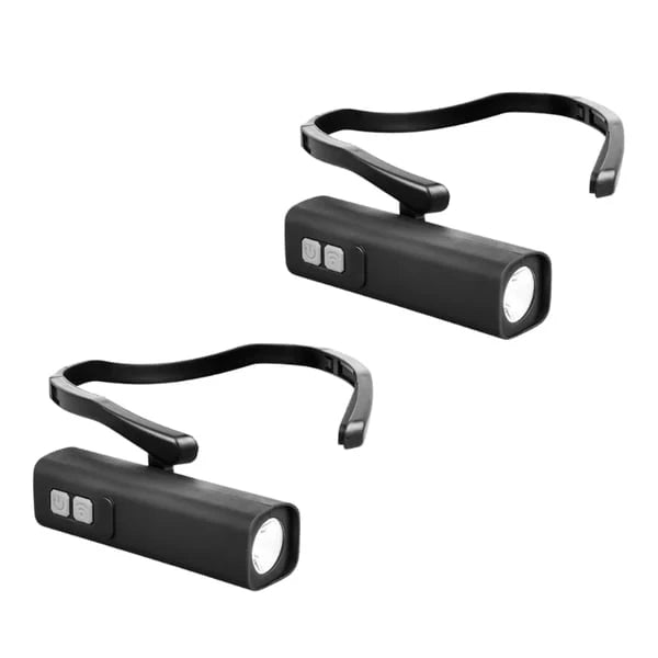 Ear Hook Headlamp Gesture Control LED USB-C Rechargeable