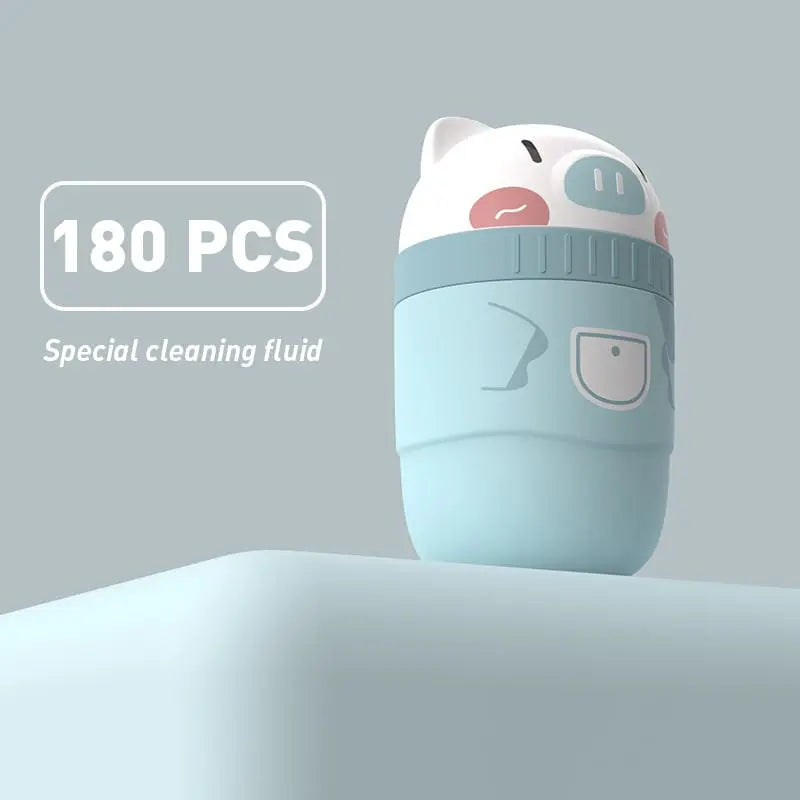 Ear Piercing Cleaning Kit 5-Second Gentle Cotton & Disinfectant