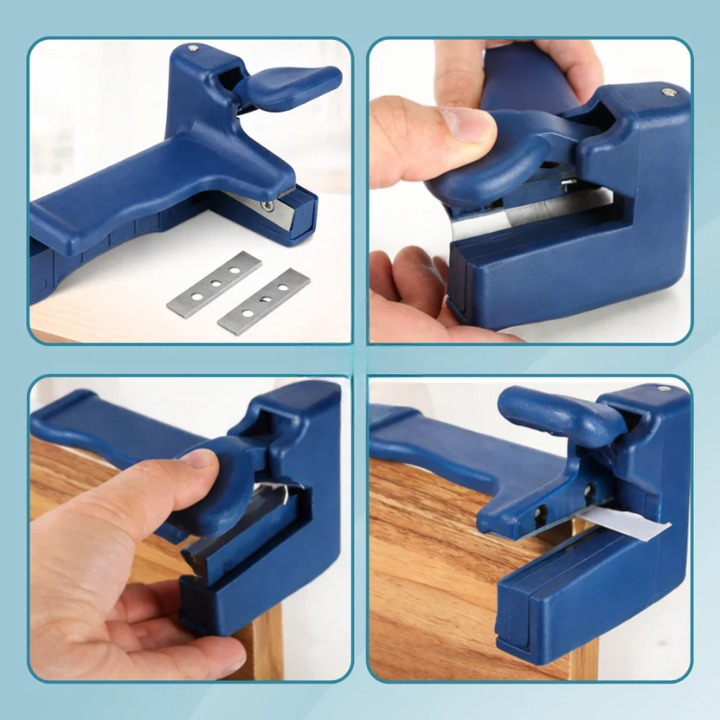 Edge Band Trimmer Adjustable Spring Carbon Steel Blade
