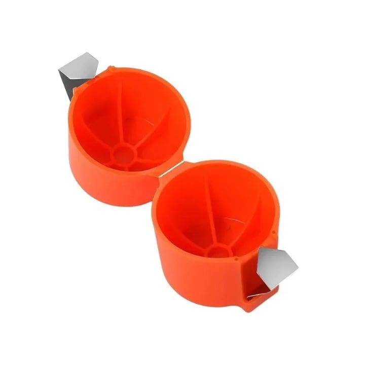 Egg Cracker Stainless Steel Pressure Plate Dishwasher Safe
