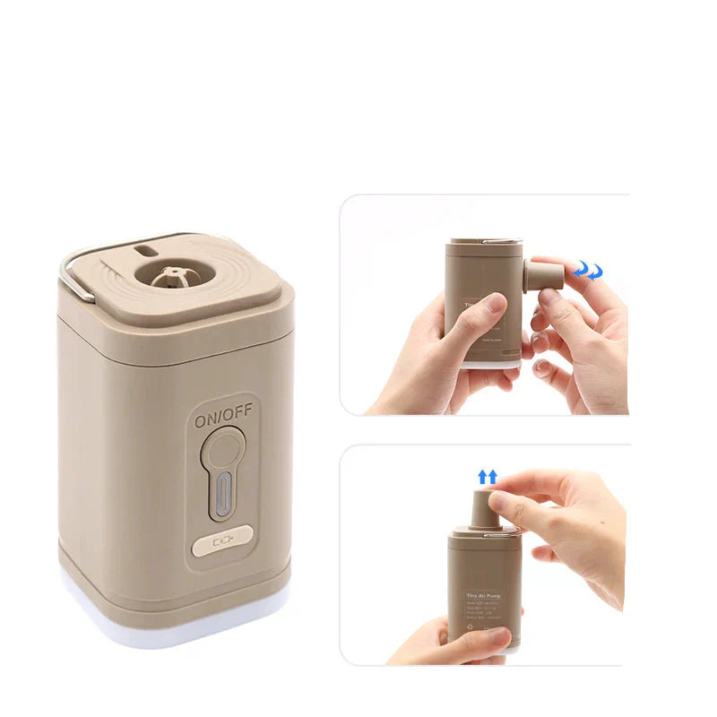 Electric Air Pump USB Rechargeable Inflate & Deflate