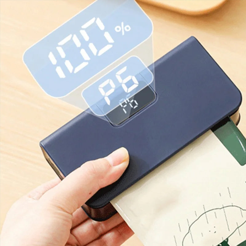 Electric Bag Sealer USB Rechargeable LCD Display
