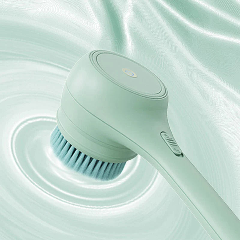 Electric Body Brush Nano-Soft Bristles & 5 Interchangeable Heads