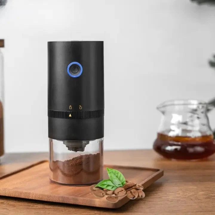 Electric Coffee Grinder USB Rechargeable Adjustable Grind