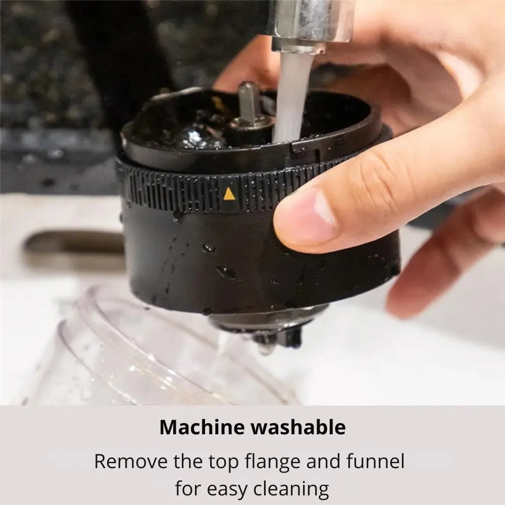 Electric Coffee Grinder USB Rechargeable Adjustable Grind