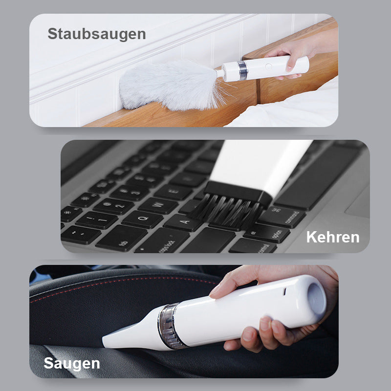 Electric Duster 2-in-1 Vacuum & 360 Degree Rotating Brush