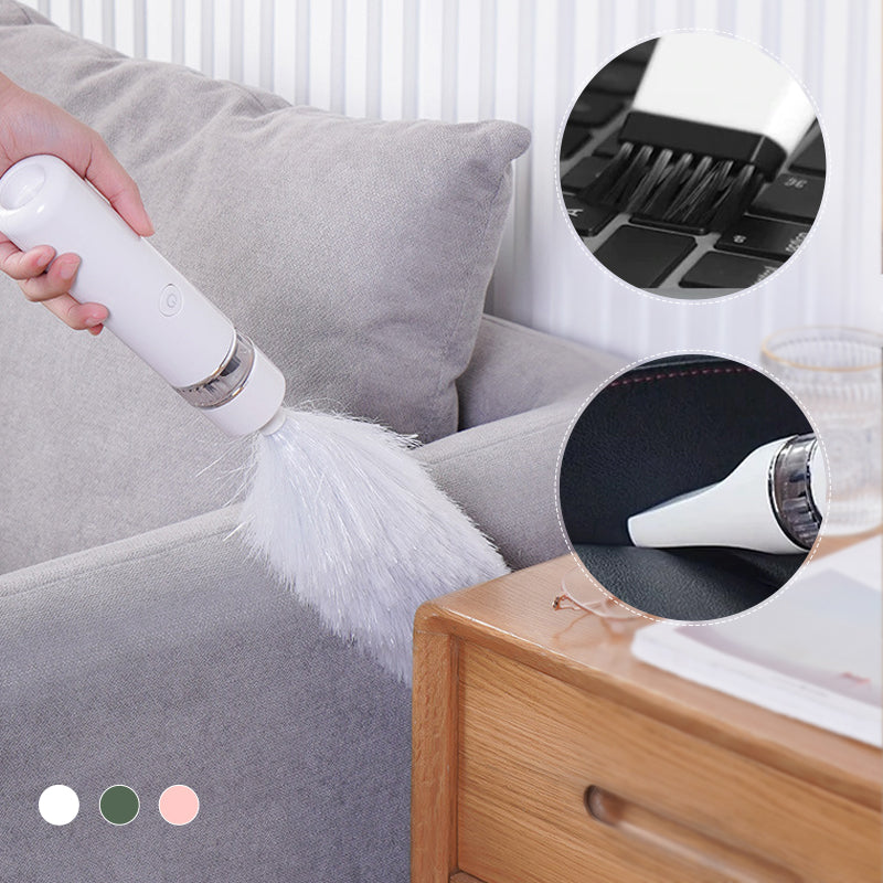 Electric Duster 2-in-1 Vacuum & 360 Degree Rotating Brush