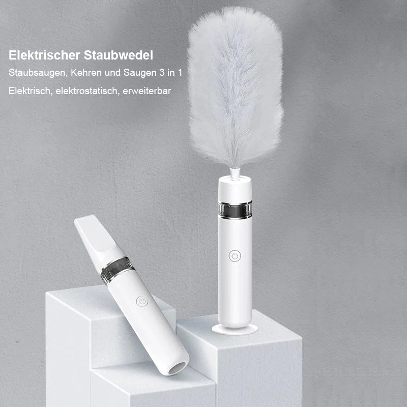 Electric Duster 2-in-1 Vacuum & 360 Degree Rotating Brush