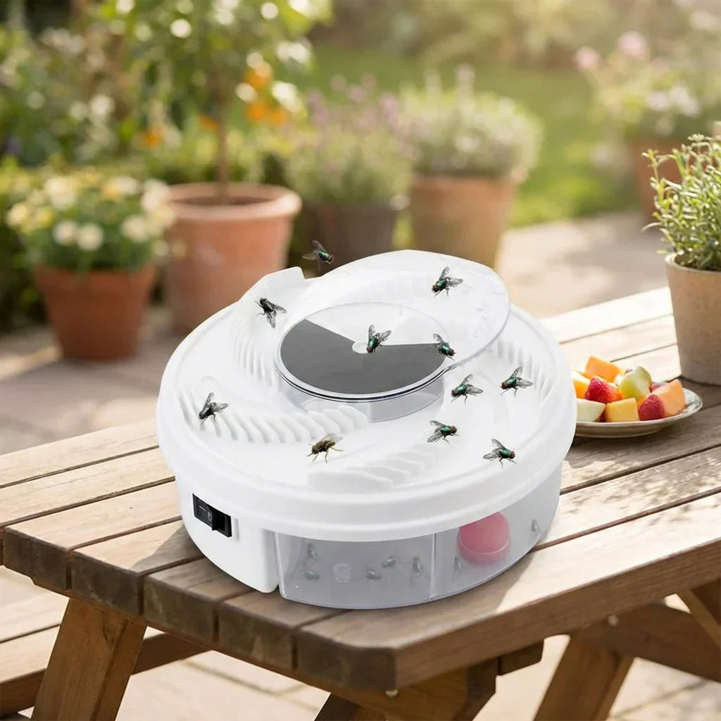 Electric Fly Trap Rotating Arm USB Powered Chemical Free