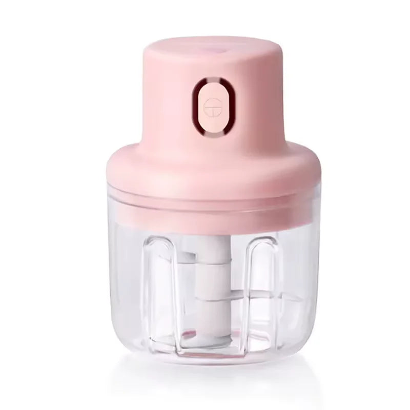 Electric Food Chopper One-Button Detachable Parts BPA-Free