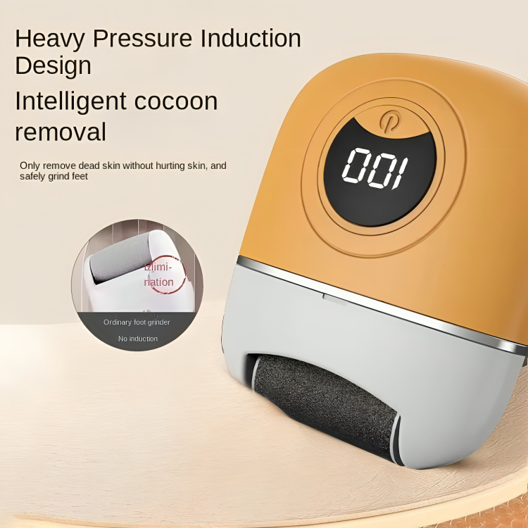 Electric Foot File Digital Display Adjustable Grinding Heads USB-C
