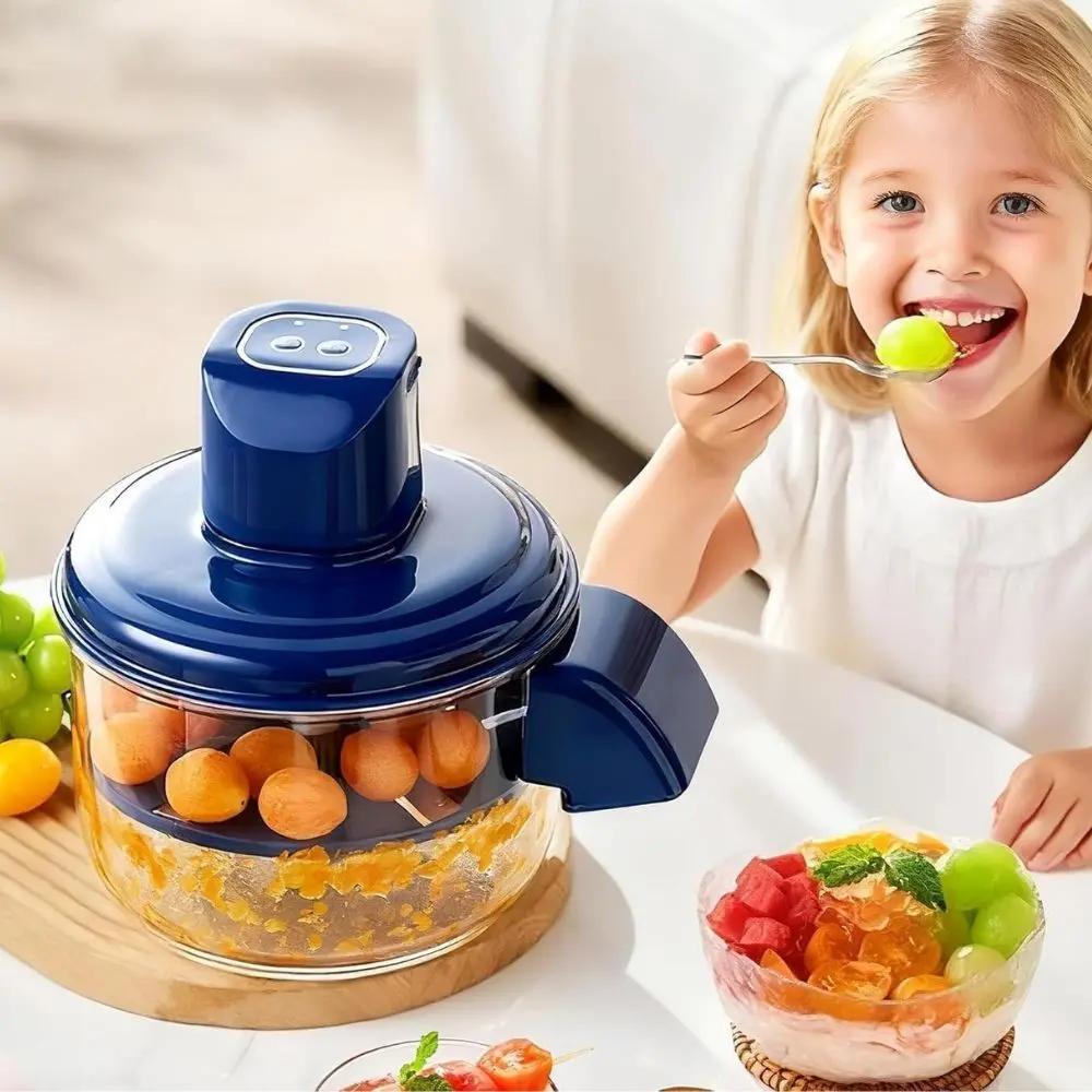 Electric Fruit & Veg Peeler Five Stainless Steel Blades