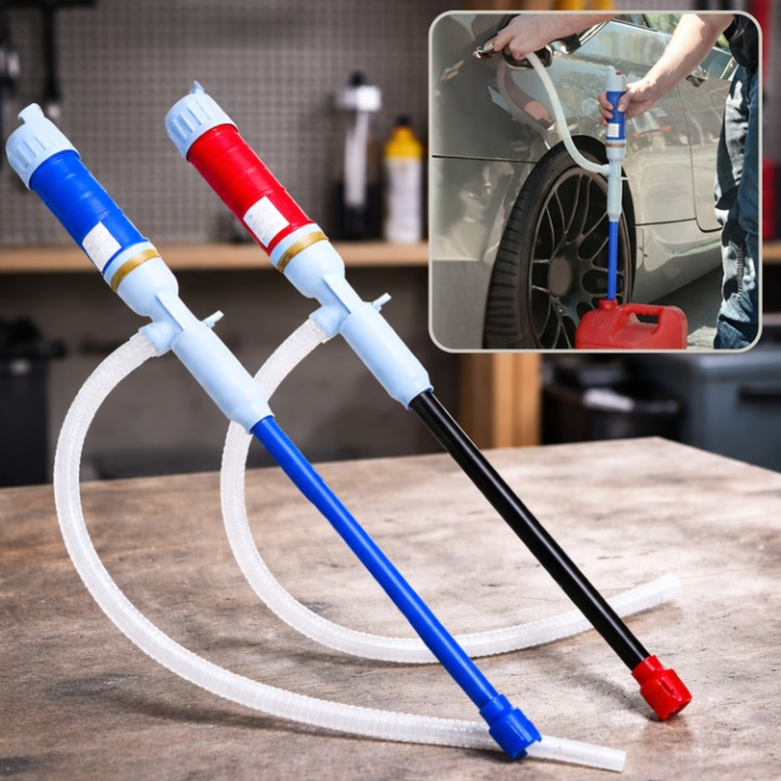 Electric Fuel Pump Fast Drip-Free Gasoline & Diesel Compatible