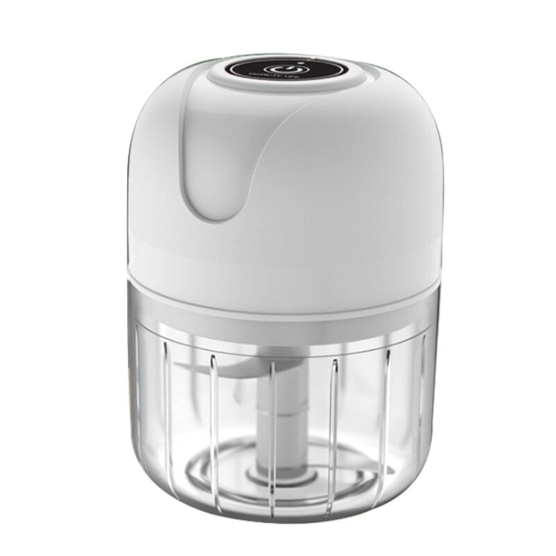 Electric Garlic Chopper USB Rechargeable Stainless Steel Blades