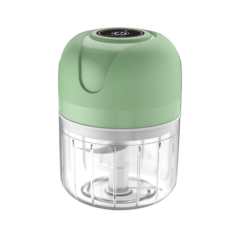 Electric Garlic Chopper USB Rechargeable Stainless Steel Blades