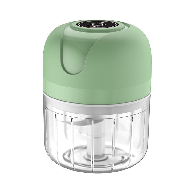 Electric Garlic Chopper USB Rechargeable Stainless Steel Blades