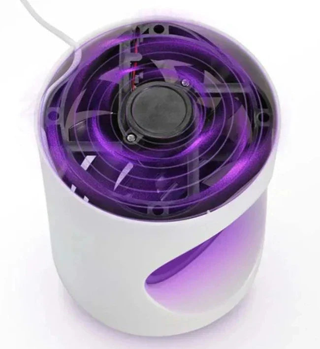 Electric Insect Trap UV Light & Suction USB-Powered