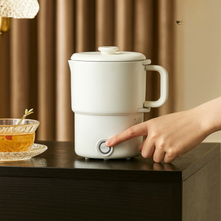 Electric Kettle Glass & Stainless Steel One-Button 800 ml