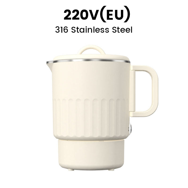 Electric Kettle Glass & Stainless Steel One-Button 800 ml