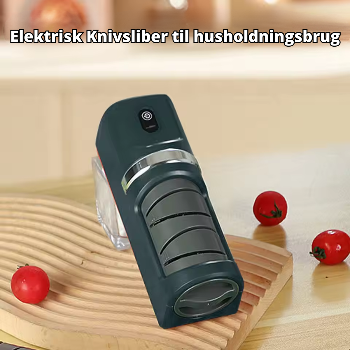 Electric Knife Sharpener USB Rechargeable Coarse & Fine Scissors Mode