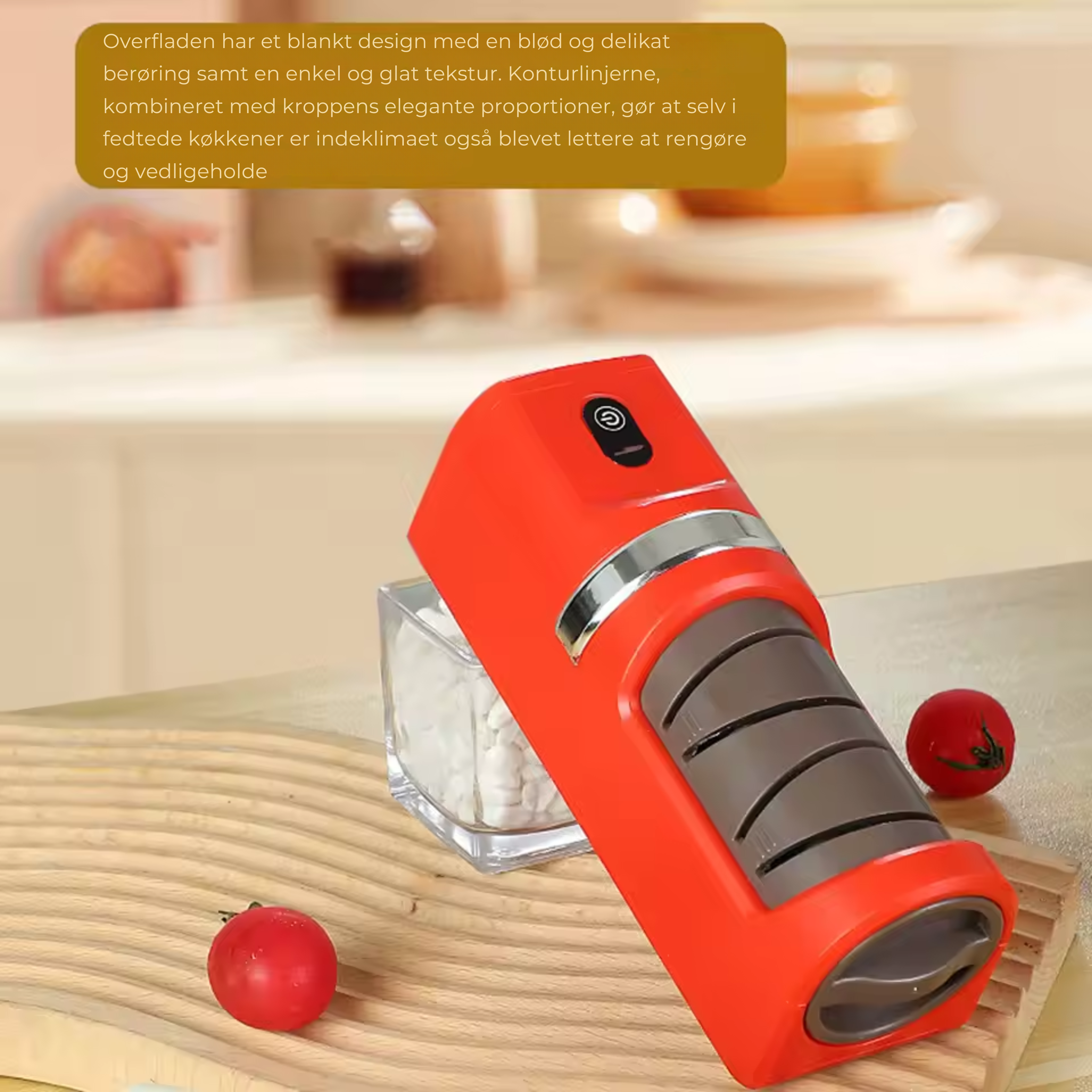 Electric Knife Sharpener USB Rechargeable Coarse & Fine Scissors Mode