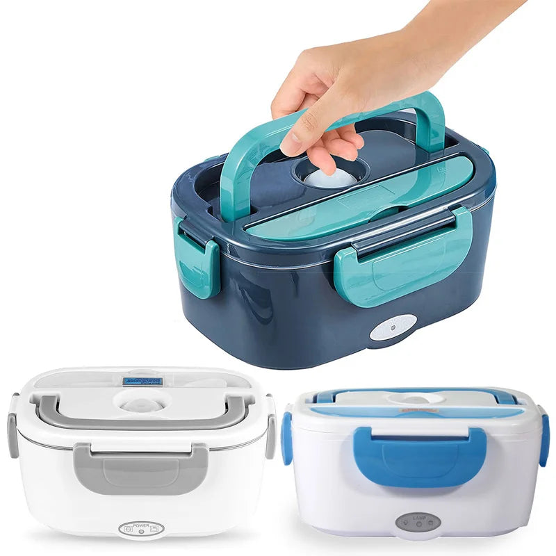 Electric Lunch Box Dual-Power Car & Home Stainless Steel