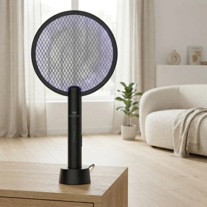 Electric Mosquito Swatter 3-in-1 UV Trap & Night Light USB-C