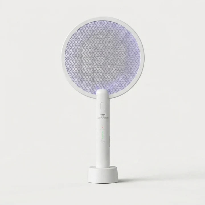 Electric Mosquito Swatter 3-in-1 UV Trap & Night Light USB-C