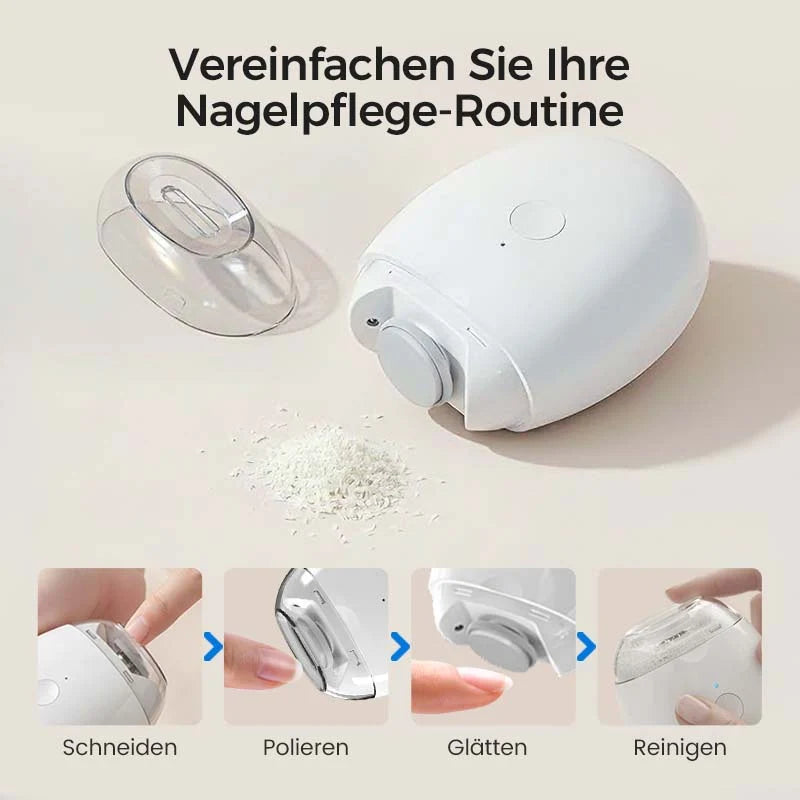 Electric Nail Clipper Automatic 360 Degree Debris Collector