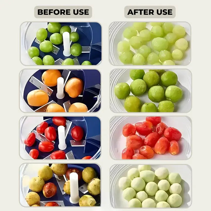 Electric Peeler One-Button 5 Stainless Steel Blades & Washable Parts