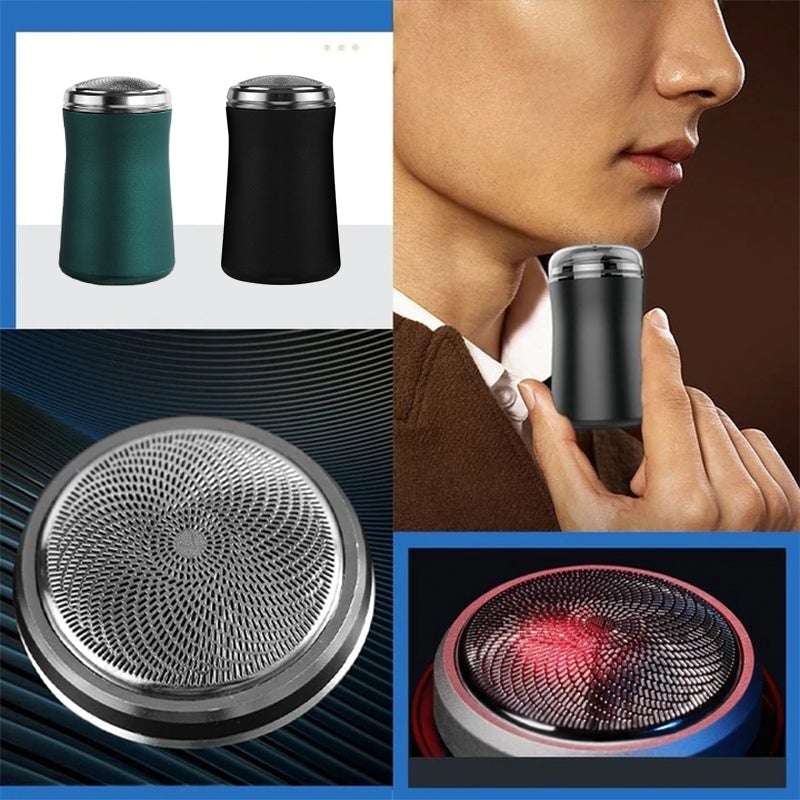 Electric Shaver Pocket-Sized Waterproof & Washable USB-C Fast Charge